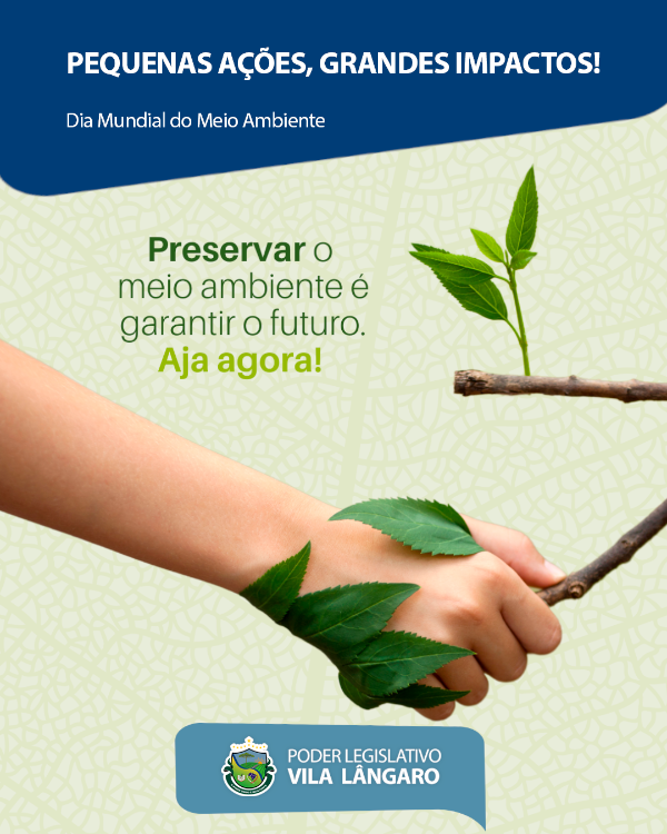 DIA MUNDIAL DO MEIO AMBIENTE